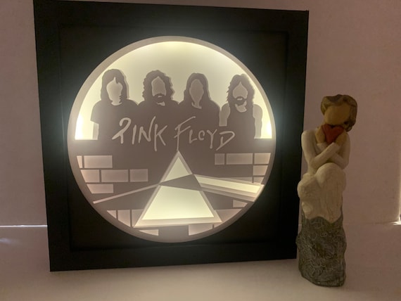Pink Floyd 'the Wall' Lightbox: LED Shadow Box Frame - Etsy