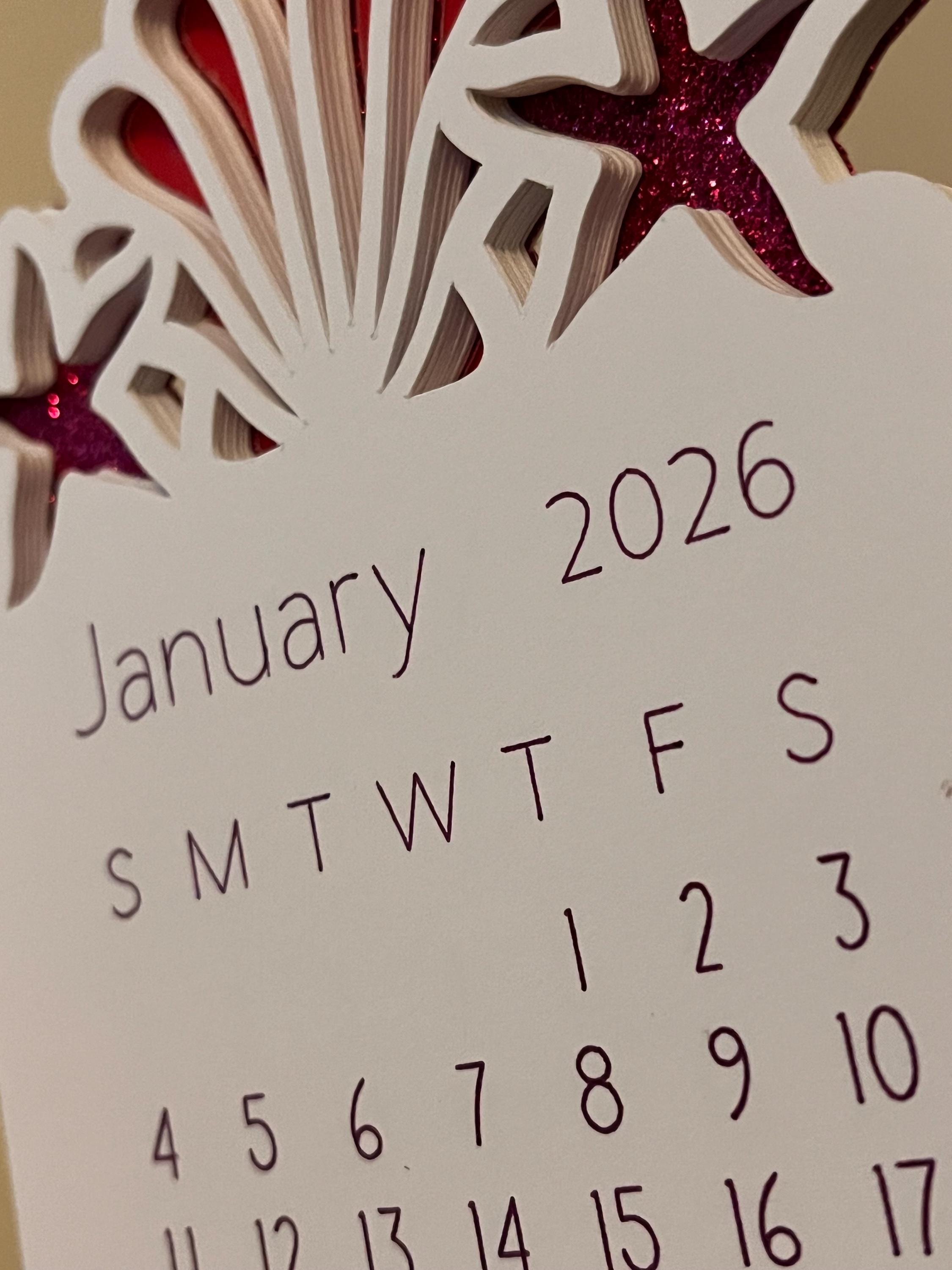 2026 Sea Shells Desktop Calendar With Stand, Notepad Style, Ocean ...