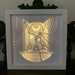 Sailor Moon, Anime Manga Fantasy, Lightbox lighted shadow box frame , light lamp, bedroom decor, great for a fan’s room or game room 
