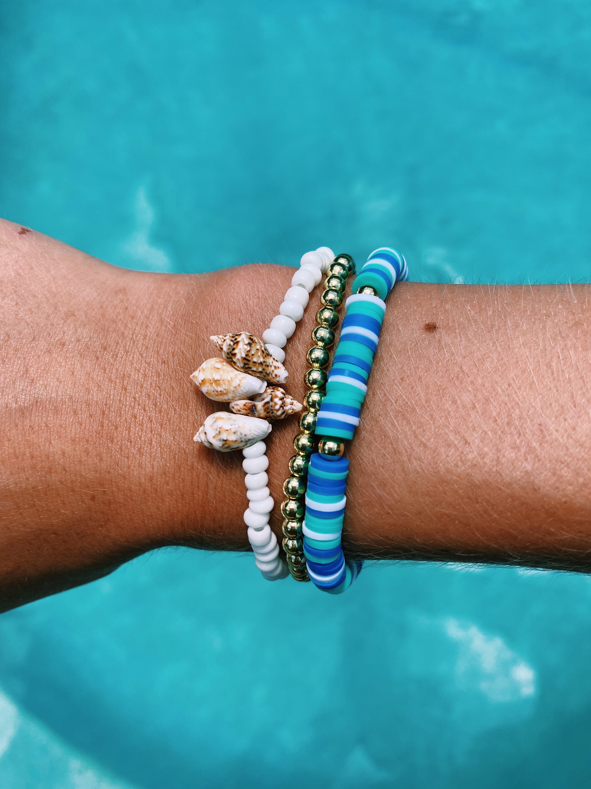 Hali Beaded Bracelet Stack Etsy