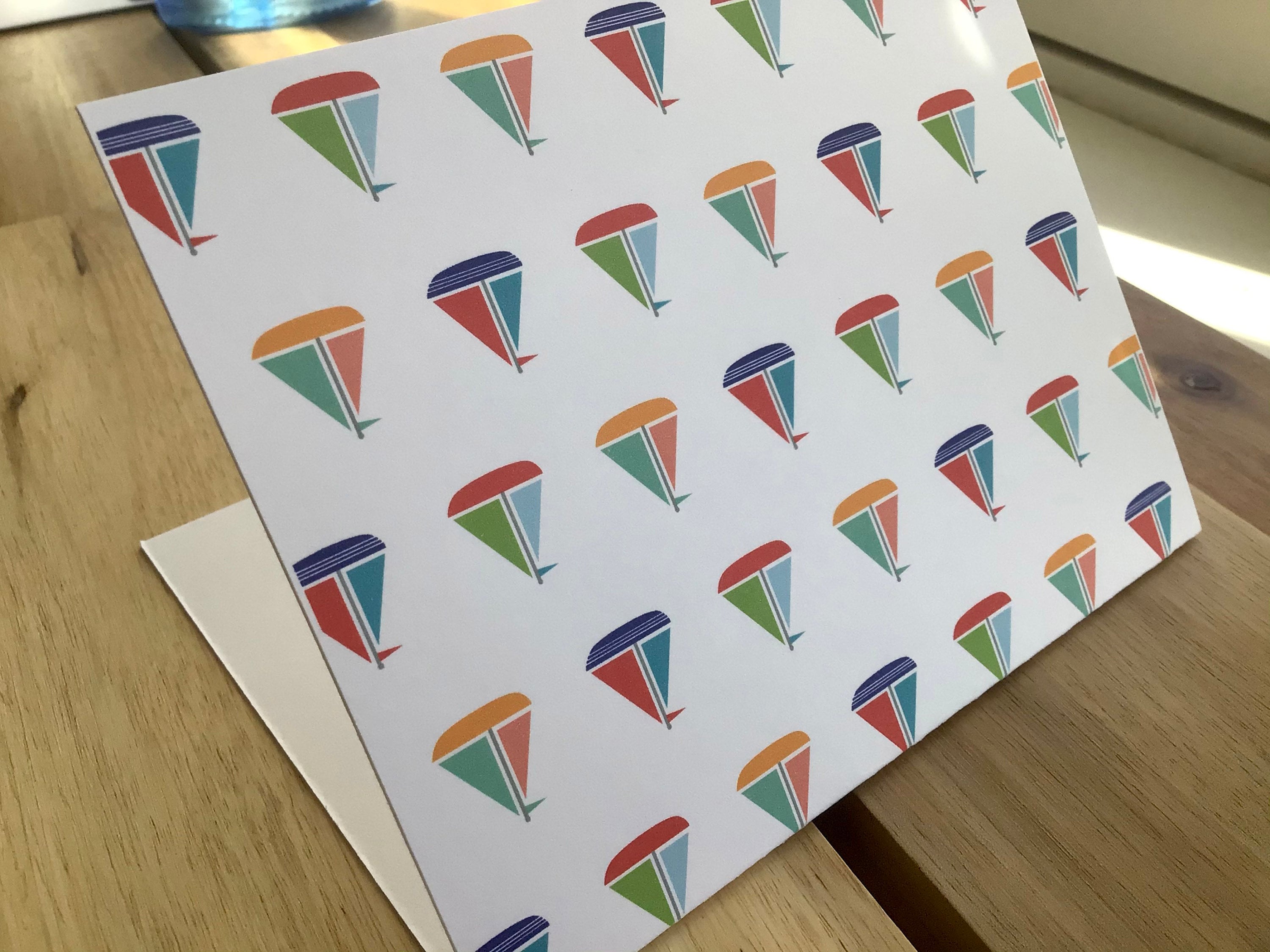 Sailboat Stationery Set 6 Pack Boat Note Cards Ship Letter Etsy