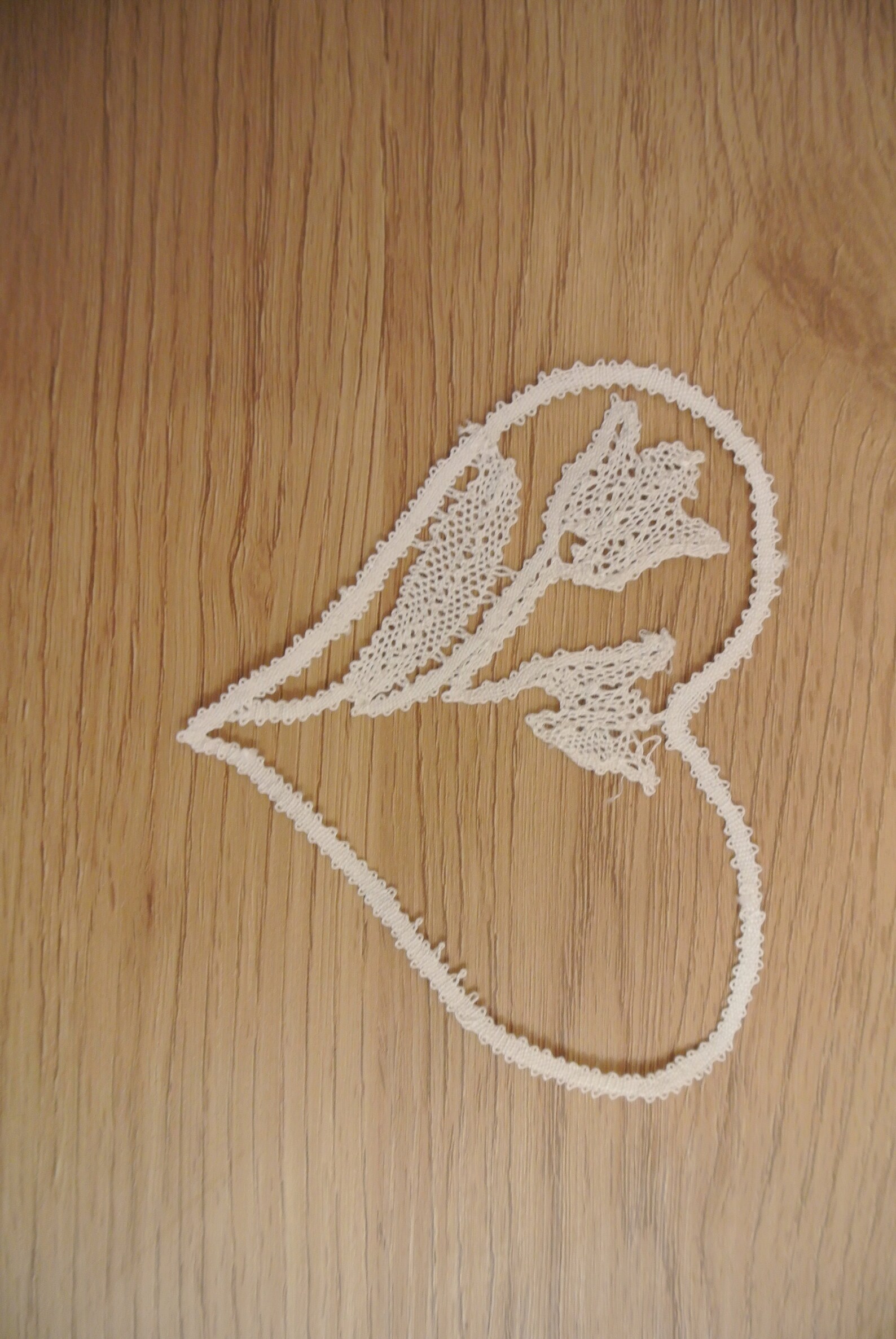 Decorative Handmade Bobbin Lace Heart Etsy