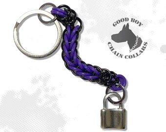 Purple Good Boy Key Chain, from Good Boy Chain Collars