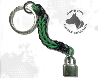 Green Good Boy Key Chain, from Good Boy Chain Collars