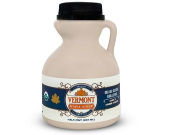 Golden Organic Vermont Maple Syrup - Jug - 8 oz