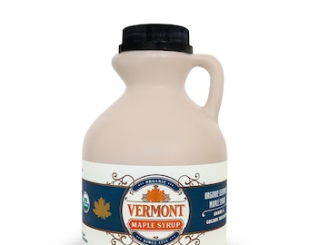 Golden Organic Vermont Maple Syrup - Jug - 16 oz