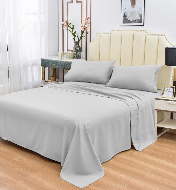 1800 Thread Count 6 Piece Deep Pockets Bed Sheets Set Fade