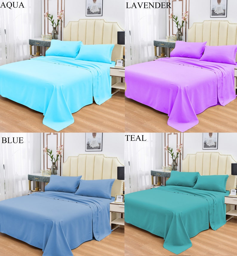 King Bamboo Sheets SetDeep Etsy