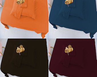 King Size Luxury Sheet Set - Softer Than Cotton, Microfiber, Hypoallergenic-Fade, Wrinkle -1800 Thread Count-Deep Pockets, Sheets Set