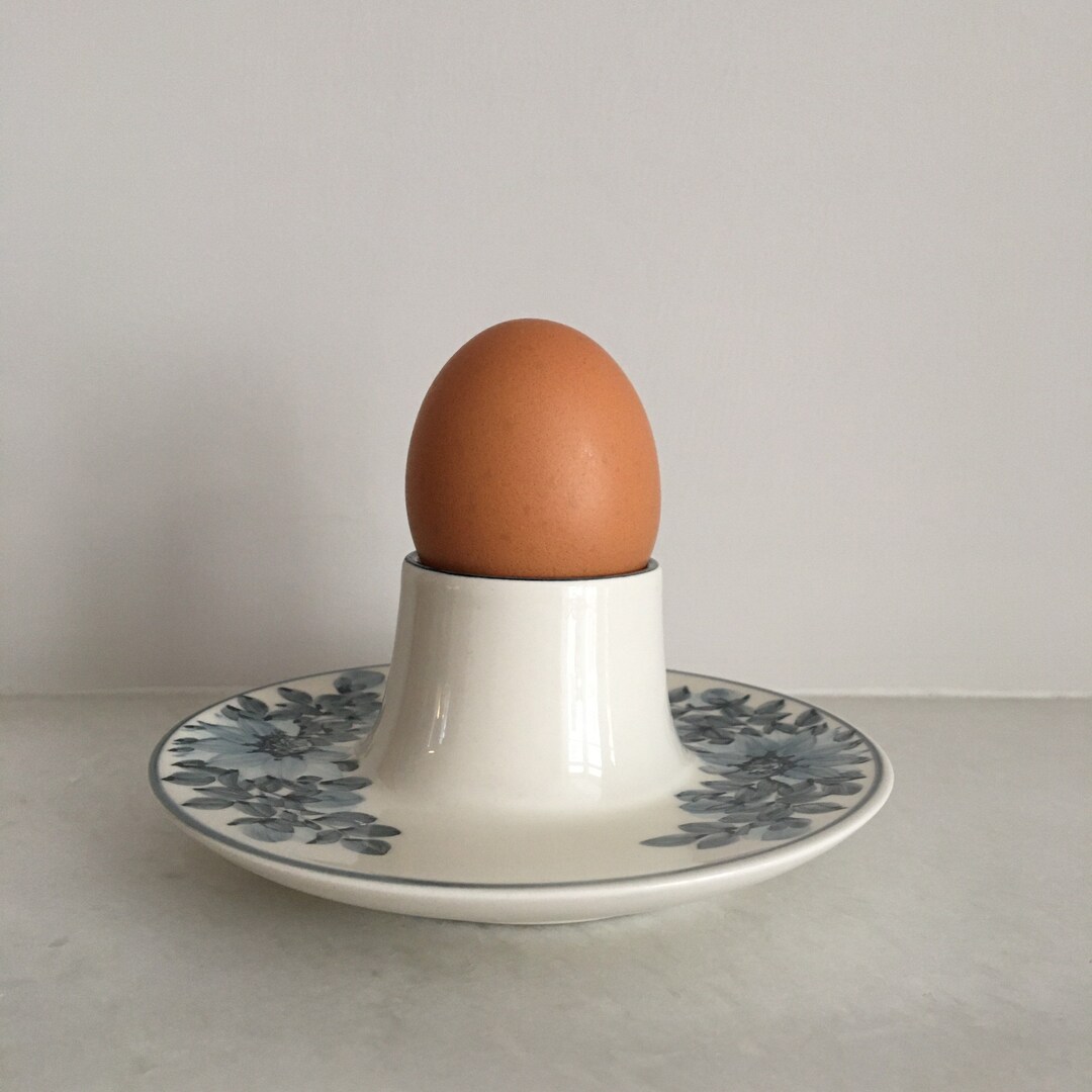 Hand-Painted Ceramic Egg Holder