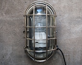 vintage industrial lamp 3 silver loft explosion proof