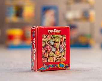 Miniature Dum-Dums  | Keychain/Magnet/Earring Option