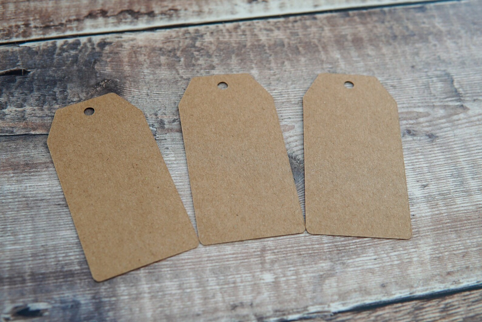 Recycled Plain Brown Kraft Gift Tags Blank Gift Tag Set | Etsy