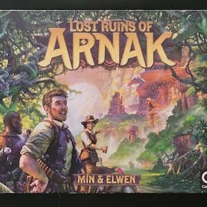 Lost Ruins of Arnak Organizer-Insert with Leaders Expansion (retail game not included)