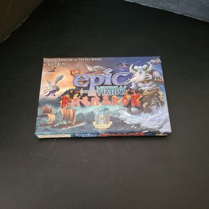 TINY EPIC VIKINGS DELUXE Con Espansione RAGNAROK &ndash; Kickstarter Exclusive, Nuovo