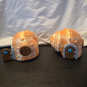 Seaside Haven - Fairy House - 3D Printed
