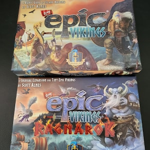 Tiny Epic Vikings & Ragnarok expansion 3D printed insert (Retail Game NOT included)
