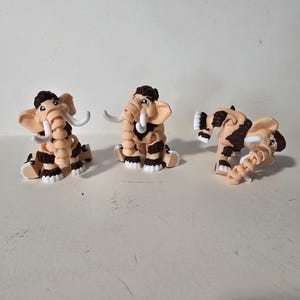 Flexi Mammoth - 3D Printed