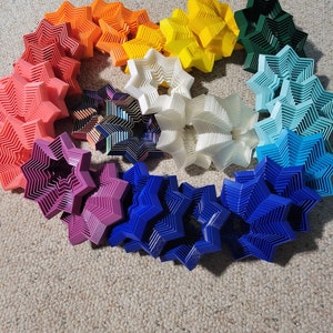 Fidget Star Large or Mini! - Many Colors!