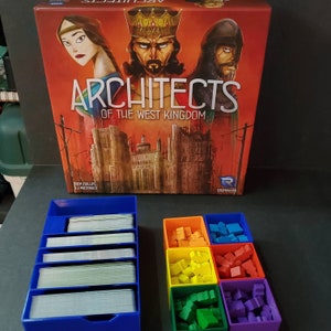 Unofficial Organizer - Architects of the West Kingdom Unofficial organizer (Retail game not included)
