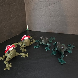 Frogs Flexible - Many Colors!