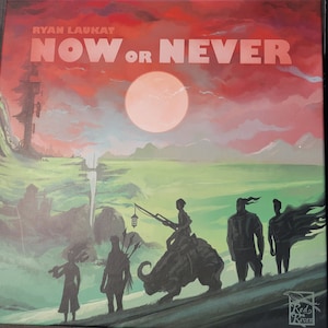 Now or Never board game organizer (retail game not included)