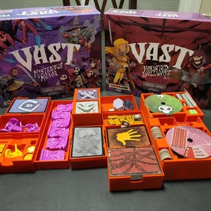 Vast Mysterious Manor +expansion Unofficial organizer (Retail game Not Included)