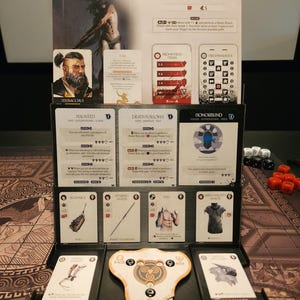 Aeon Trespass Odyssey Player Dashboard - 3D Gedruckt (4er Set) AKTUALISIERT! SPIEL NICHT INBEGRIFFEN