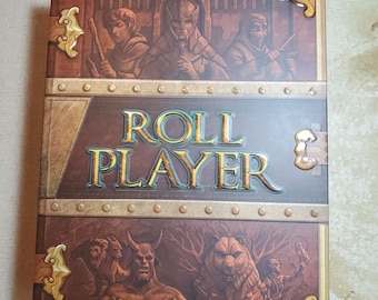 Roll Player big box 3D Printed ORGANIZER - New Dual Color! (Retail game NOT included)
