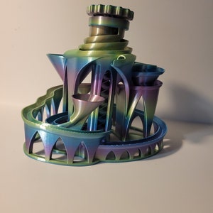 Marble Raceway 3D Printed