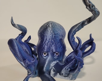 Octopus Toothpaste/Toothbrush Holder - Stand - 3D Printed - Updated!