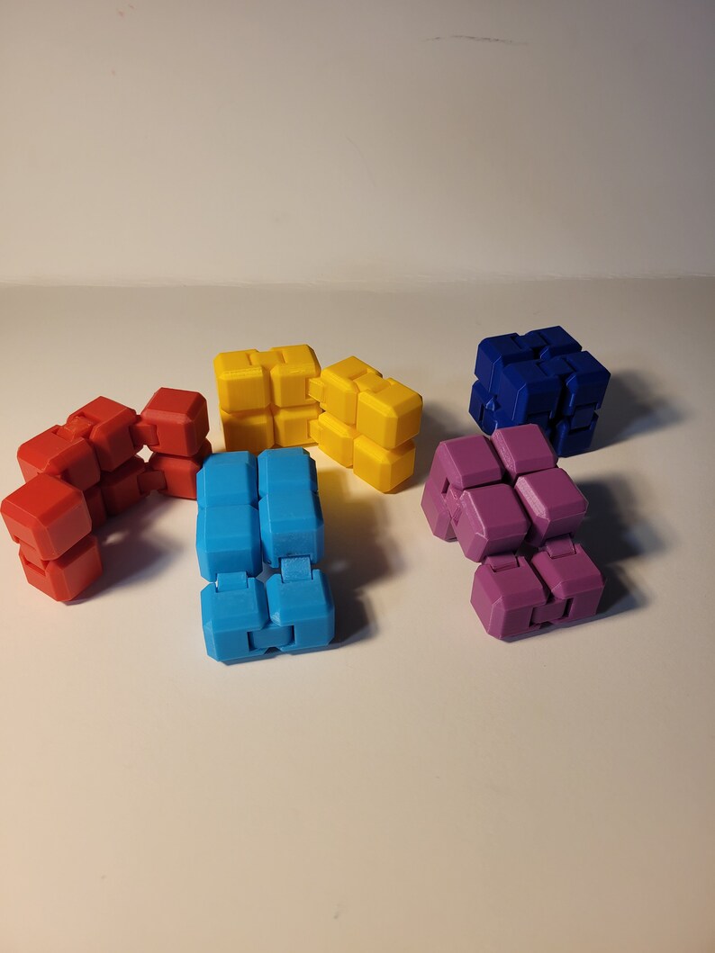 Fidget INFINITY CUBE - Two Sizes! Many Colors! - Etsy