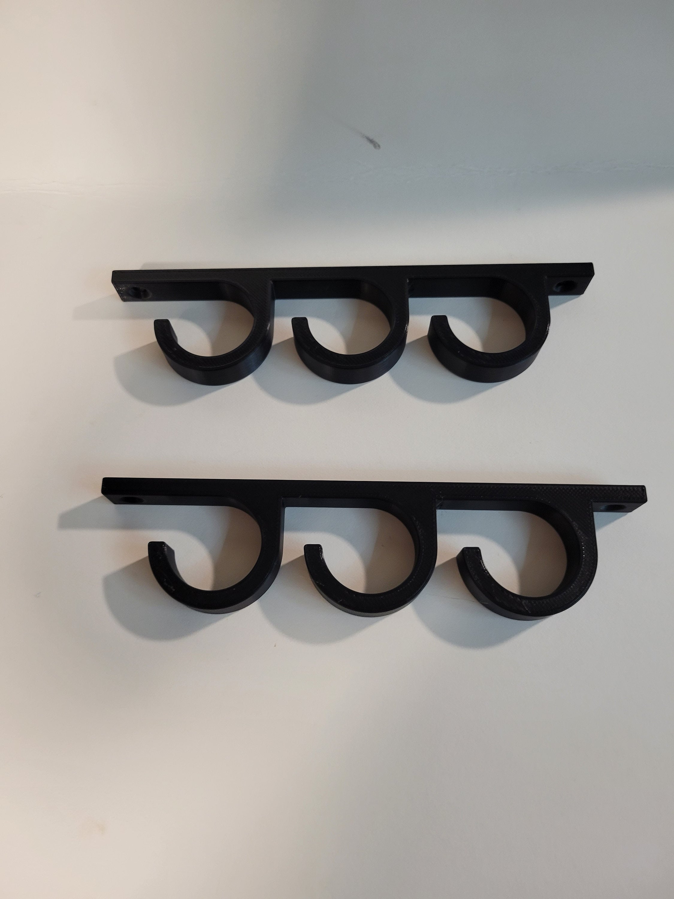 3 Fishing Pole Wall Mount (2) - 3D Printed - Etsy