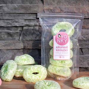 Freeze Dried Candy Apple Rings, Freeze Dried Snacks, Freeze Dried Food, Birthday Gift