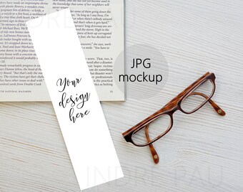 Download Bookmark Mockup Etsy