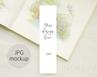 Download Bookmark Mockup Etsy