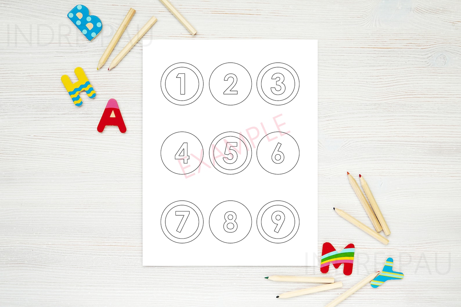 Download Coloring pages mockup bundle kids worksheet mockup | Etsy