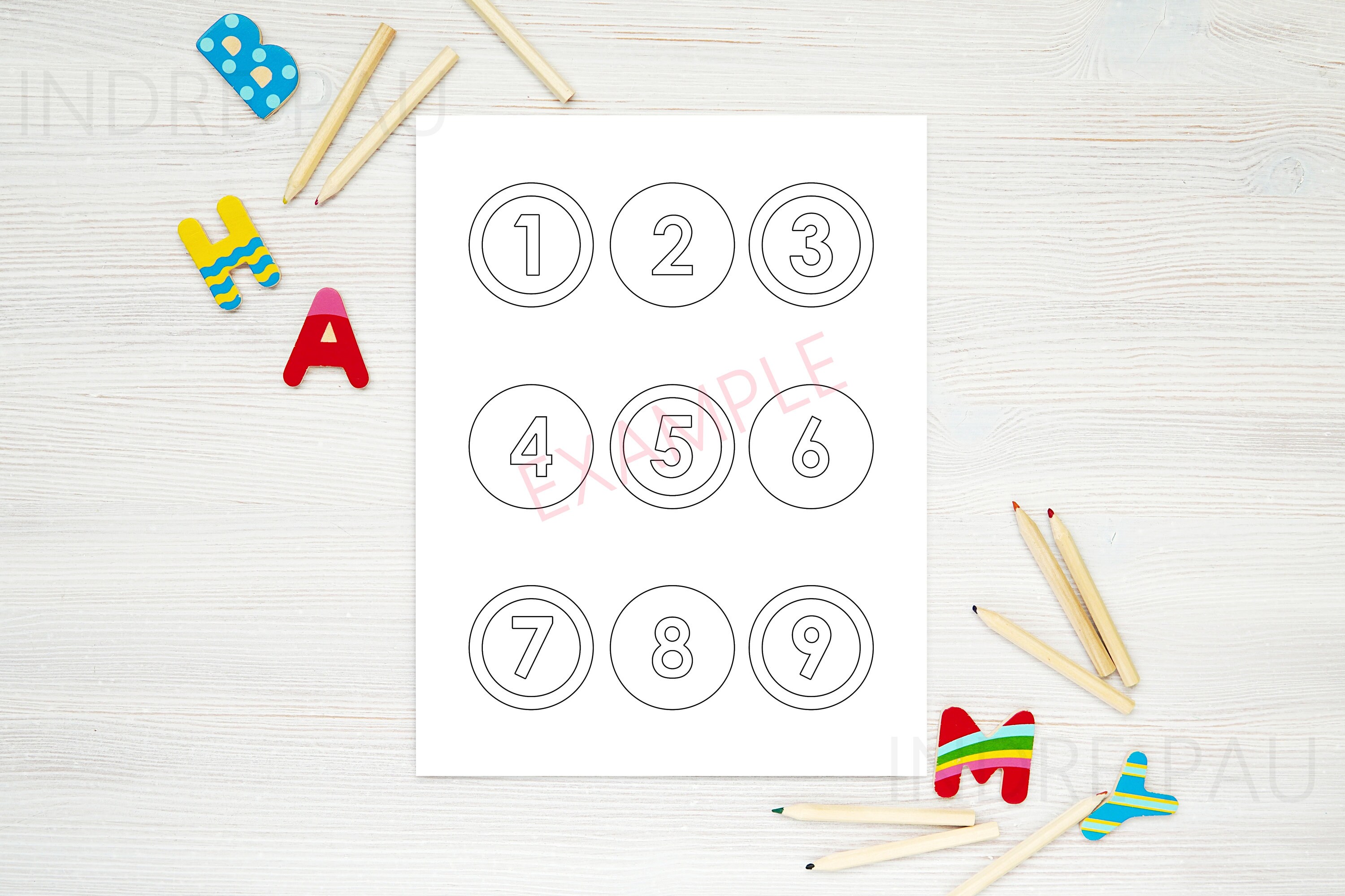 Download Coloring pages mockup bundle kids worksheet mockup | Etsy