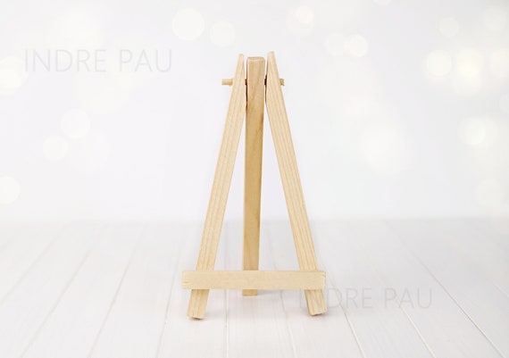 Mini Easel Wedding Table, Wood Table Card Stand