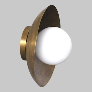 Brass wall light Inspired Handcrafted 1 Light Modern Brass Italian Wall Lamp Luminaire wall sconce