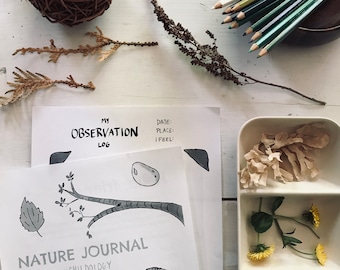 Journal de la nature pour enfants