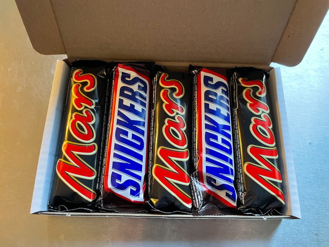 Mini Mars Bar & Snickers Chocolate or Retro Sweet Treat Etsy