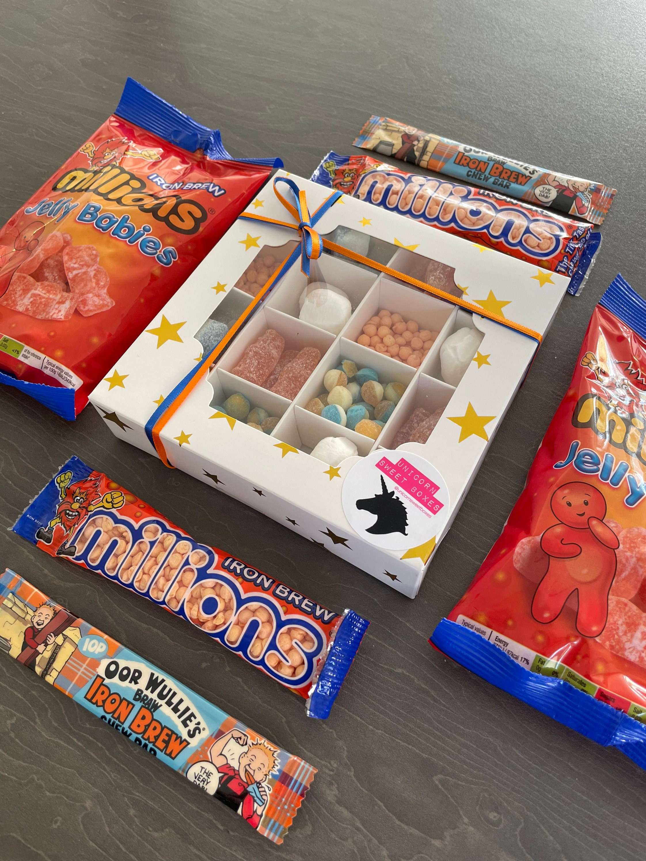 Iron Brew Sweet Hamper Millions Jelly Babies Bars Etsy