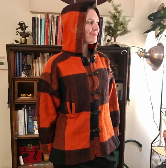 Vintage 60s Plaid Princeton Coat