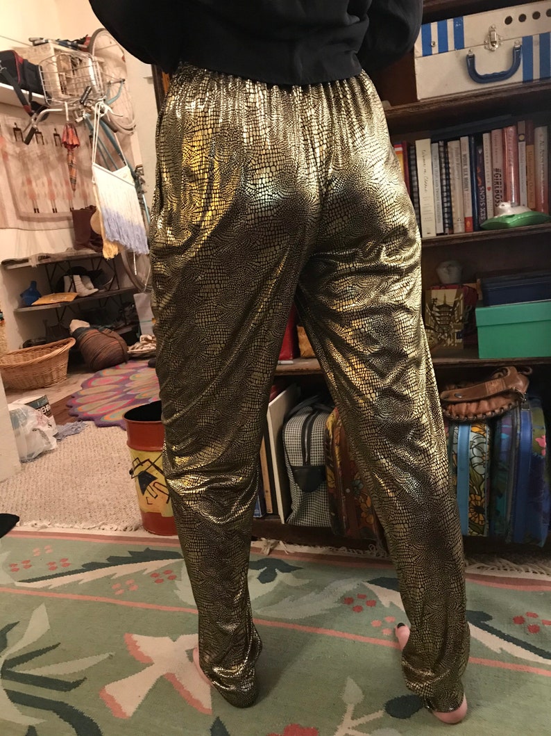 Gregory Designs Gold Pull-up Pants