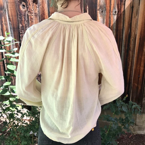 Vintage (Made in India) Peasant Blouse Gem