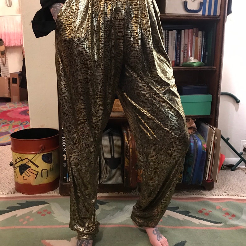 Gregory Designs Gold Pull-up Pants