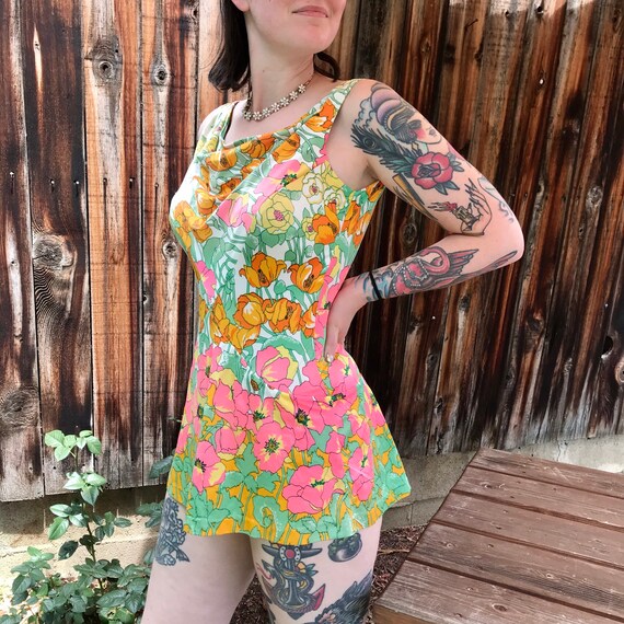 Vintage 1960s Sandcastle Swimsuit