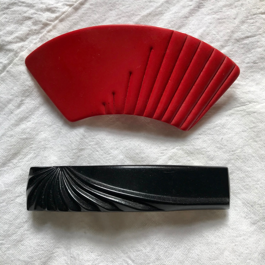 Vintage French Barettes - Etsy UK