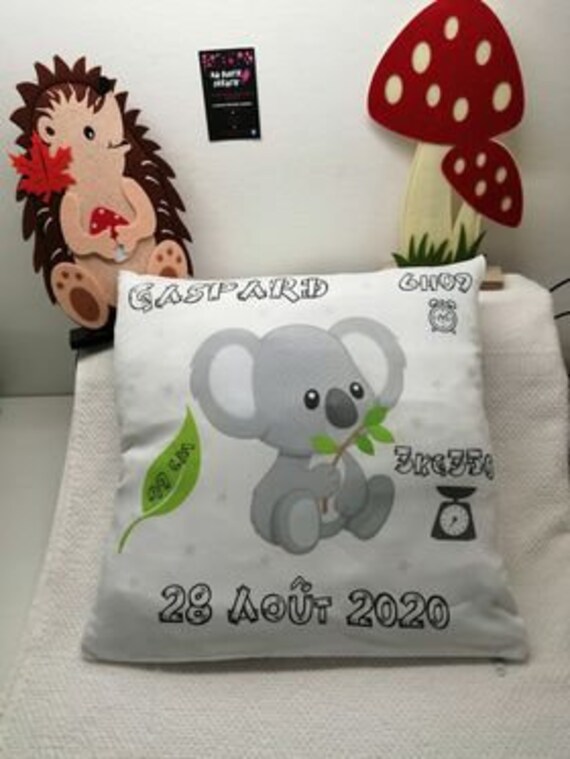 Coussin Personnalisé Imprimé avec ou Sans Led Thème Panda